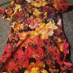 Floral Patterned Dress
